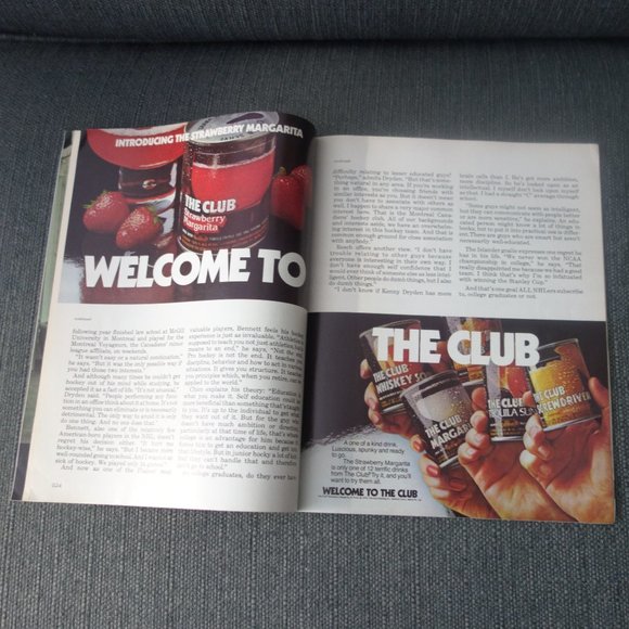 Vintage GOAL The National Hockey League Magazine Volume IV - Issue 12 - Picture 8 of 15